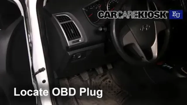 2013 Hyundai i20 Classic 1.2L 4 Cyl. Compruebe la luz del motor Diagnosticar